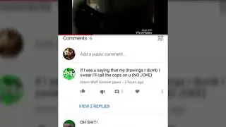 That's a lie / dislike it