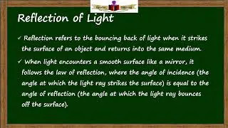 Light   Laws of Reflection