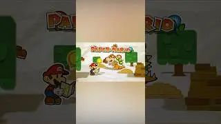 Paper Mario Animation 🍄 #nintendo