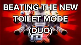 (TDX) BEATING THE NEW TOILET MODE IN DUO! | ROBLOX