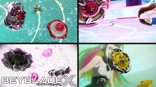 All Burst Finishes in Beyblade X (So Far)