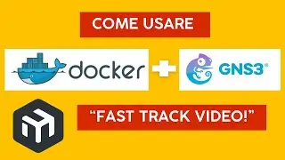 Come usare docker con GNS3