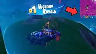 VINCO USANDO SOLO la MACCHINA su FORTNITE
