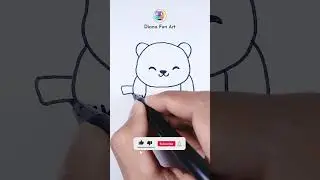 Drawing so cute panda