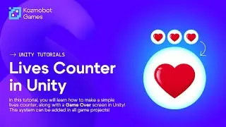 3D Platformer in Unity - Health System and Lives Counter