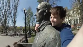 VLOG:Залез на памятник|Пытаюсь сорвать экскурсию