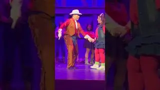 Daniel Alcocer as Cowboy Bob In FOOTLOOSE The Musical singing “Still Rockin” Opening Night!!