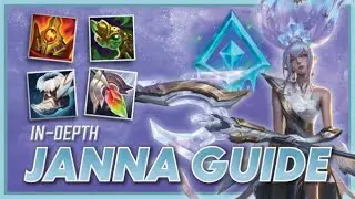 COMPREHENSIVE JANNA Guide | Season 12 Full Build | CARRY Like A CHALLENGER