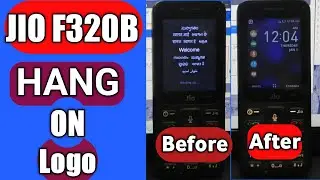 Jio f320b hang on logo restart problem solve |  jio f320b पूरा ऑन नहीं हो रहा है