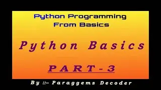 Python Basics Tutorial | Operations On Numbers in Python | Type Casting of Data | Python Tutorial 3