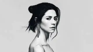 Marina's 'LOVE & FEAR' Album but it's only the words 'love' and 'fear'