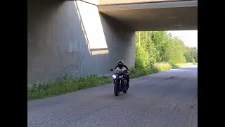 Yamaha R6 SC Project exhaust - short flyby