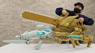【Knives Out】Making 3 Powerful Weapons with Cardboard🔫🎮😲