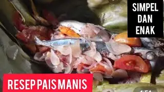 PAIS MANIS IKAN LAYANG| PEPES MANIS IKAN PINDANG/LAYANG