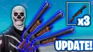 TRIPLE PUMP & DOUBLE PUMP IS BACK IN THE *NEW* FORTNITE UPDATE! (Fortnite Double Pump Gameplay!)