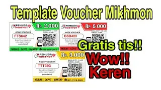 Template Voucher Mikhmon Terbaru - Keren GRATIS..!!