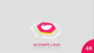 3D Shape Logo - After Effects Template