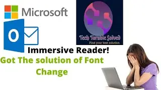 Outlook Font size and view changed!