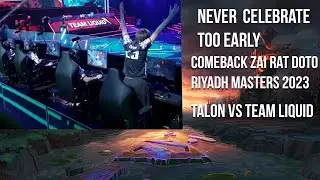 OMG ! 23 Savage celebrate too early . Zai Rat Doto Comeback Match Throne Race ! Riyadh Master 2023