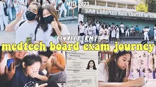 RMT NA AKO! 😭 MY MEDTECH BOARD EXAM JOURNEY (MARCH 2023) 💗
