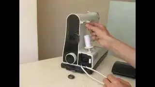 Sewing machine Швейная машина Privileg Combi Super Automatic 580 test намотка и заправка ниток.