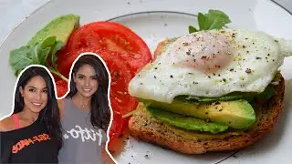 HEALTHY & DELICIOUS AVOCADO TOAST RECIPE W/ A FRIED EGG ON TOP