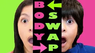 I turned into Mom!  Body Swap | Family youtube channel
