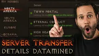 BREAKING NEWS: Server Transfer Details Diablo Immortal