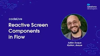 codeLive: Reactive Screen Components in Flow