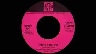 Bobby Rio & The Revelles - Value For Love - PYE 15958