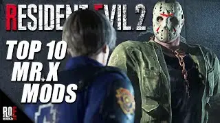 RESIDENT EVIL 2: REMAKE || TOP 10 MR. X MODS!