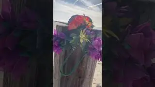 Herring Fishing PRETTY Fake Flowers 