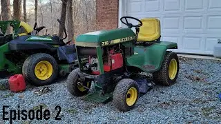 Can We Get This John Deere 318 Running AGAIN? (John Deere 318 - Episode 2)