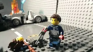 Car Chase, a Lego Stop Motion made by Rasmus