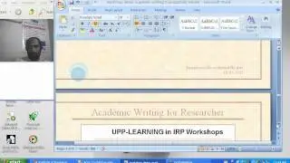 RCTD Workshop  Academic Writing  Methodology