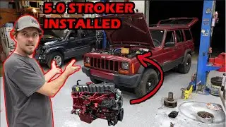 New Home, New Power: Watch My Jeep 5.0 Stroker Build In Action!