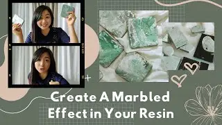 How To Create A Marbled Effect in Your Resin | IMME