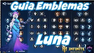 INFINITE MAGICRAID Guia Emblemas Luna