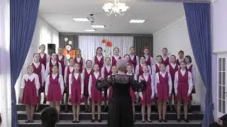 Учебный хор старших классов, г.Барнаул, категория П1, "Ангел" С.Рахманинов,  М.Лермонтов