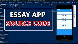 Flutter English Essay App With Source Code