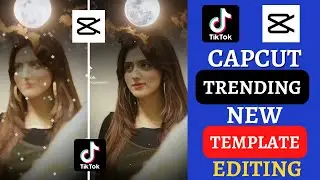 Capcut New Template / TikTok Trending Chand Chupa Badal Mein / Tech with fida