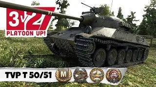 TVP T 50/51 - Ace Tanker -  Titan191 [3VS27] - World of Tanks