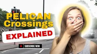 Pelican Crossings EXPLAINED! Driving Theory Test UK 🇬🇧 DVSA