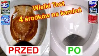 Jak usunąć kamień z SEDESU - Testuję Domestos, Agent Max, Ace i Ocet