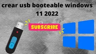 crear usb booteable windows 11 2023