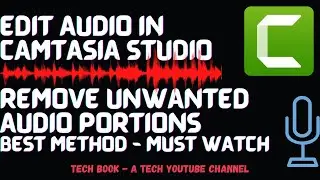 How to Edit Audio Channel in TechSmith Camtasia Studio? | Tech Book