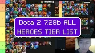 7.28b Heroes Tier List ALL HEROES. OD is FINALLY good.