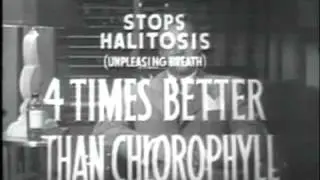 Listerine Commercial from 1952