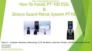 How to install Zkteco Guard Patrol System PT100 PART 3