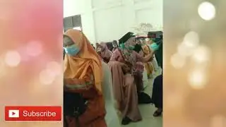 Persembahan lagu dari Dosen untuk persiapan acara Wisuda